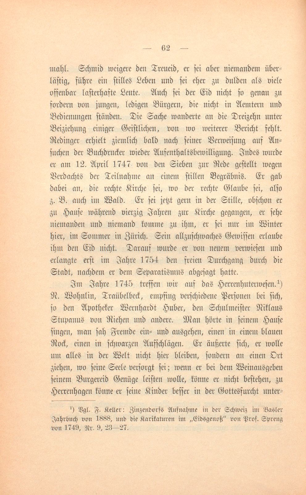 Die Basler Separatisten im achtzehnten Jahrhundert – Seite 9