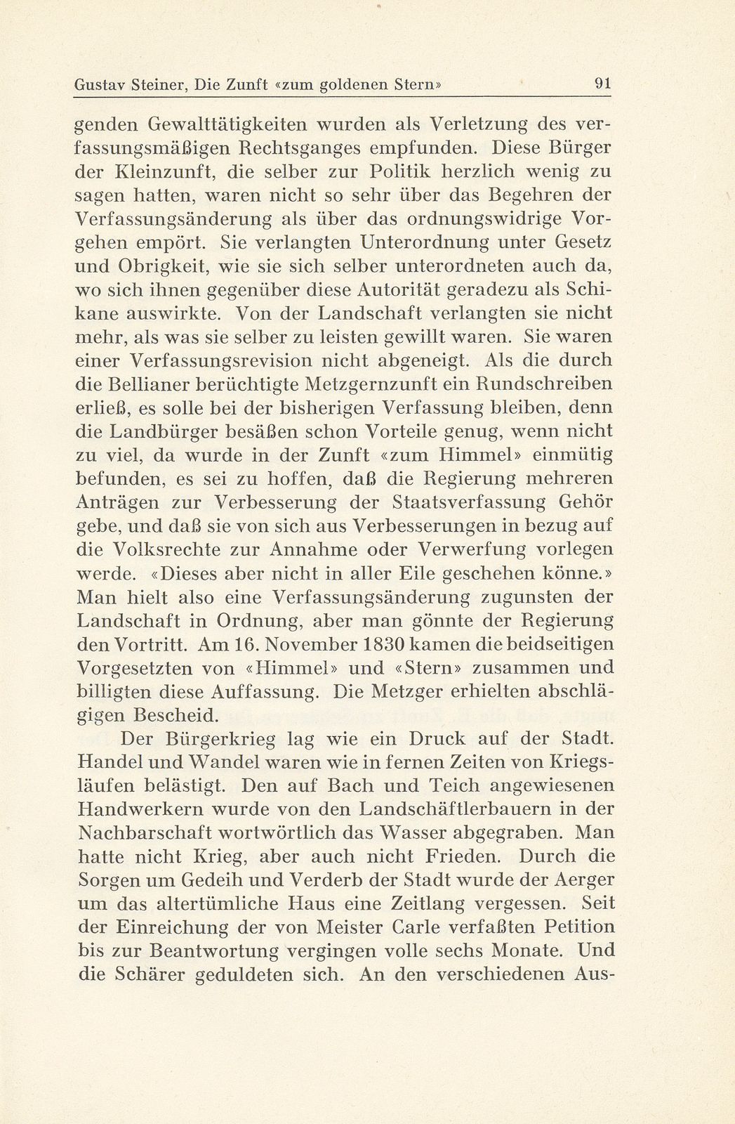 Die Zunft ‹zum goldenen Stern› im 19. Jahrhundert – Seite 23