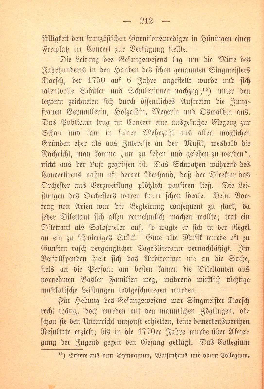 Basels Concertwesen im 18. und zu Anfang des 19. Jahrhunderts – Seite 32