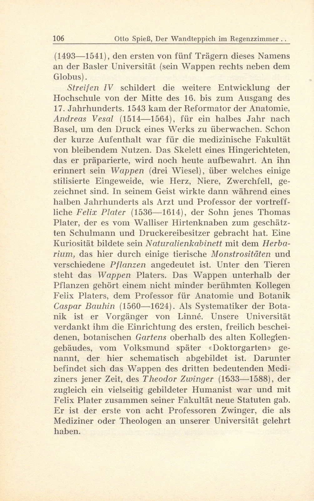 Der Wandteppich im Regenzzimmer des neuen Kollegiengebäudes – Seite 6