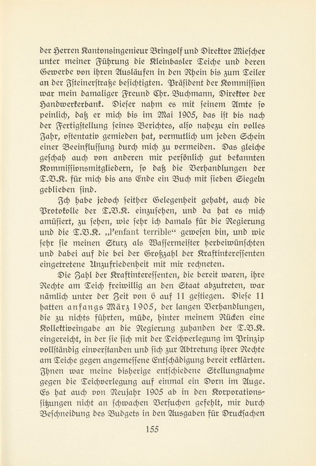 Memoiren des letzten Wassermeisters der Kleinbasler Teichkorporation – Seite 47