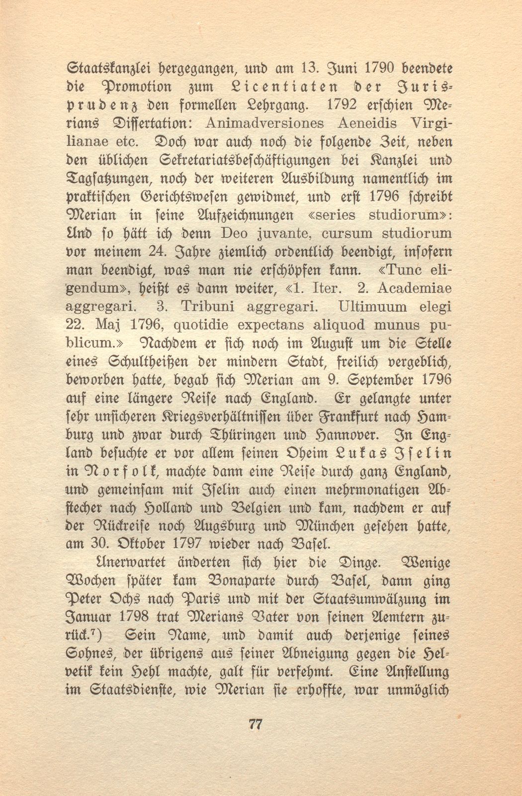 Aus den Papieren des russischen Staatsrates Andreas Merian – Seite 2