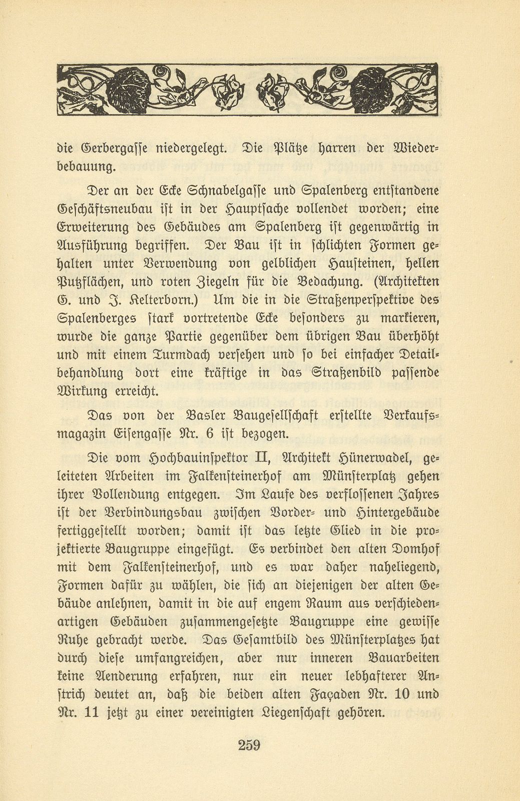 Das künstlerische Leben in Basel vom 1. November 1905 bis 31. Oktober 1906 – Seite 5