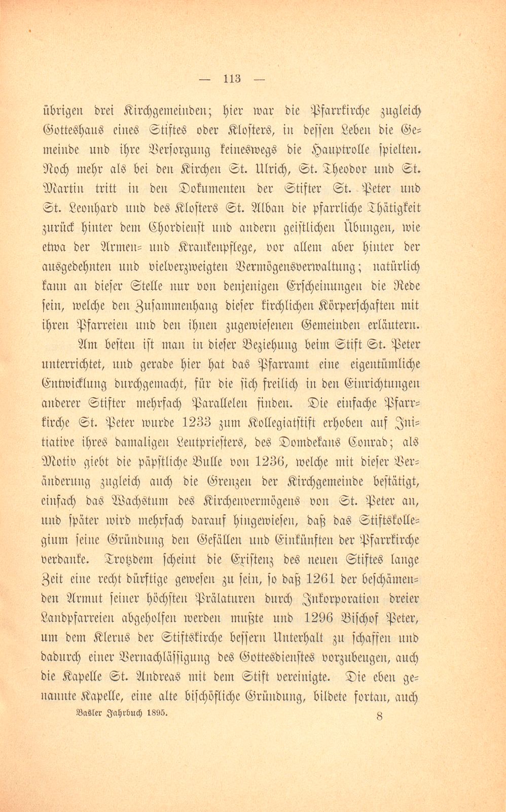 Die Kirchgemeinden Basels vor der Reformation – Seite 15