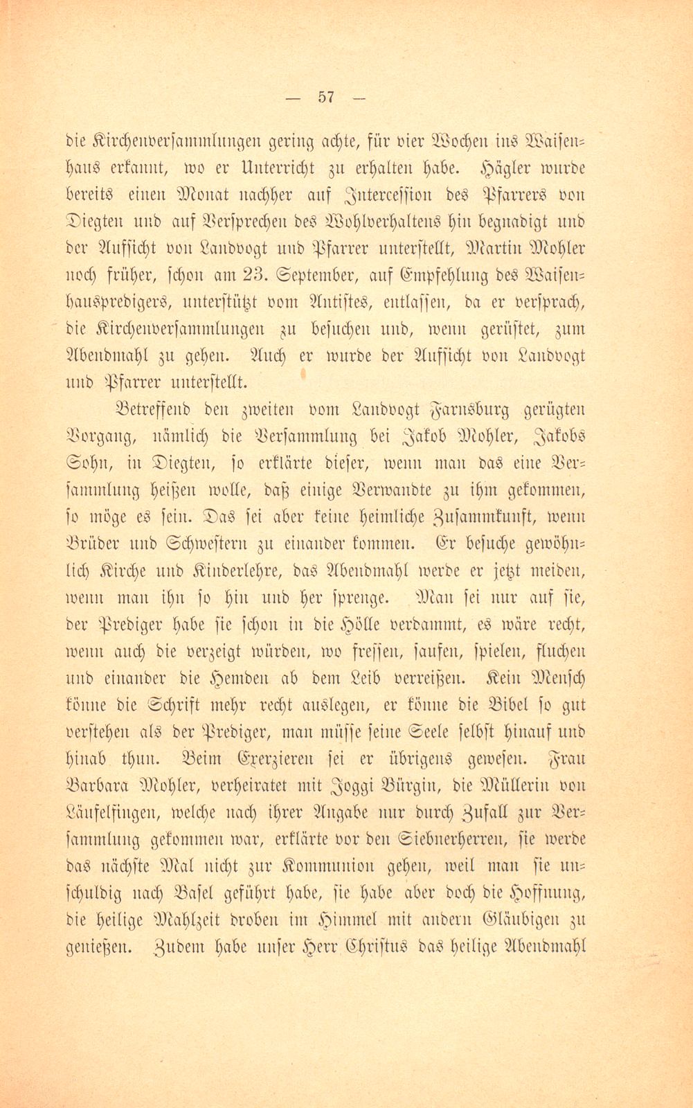 Die Basler Separatisten im ersten Viertel des XVIII. Jahrhunderts – Seite 28