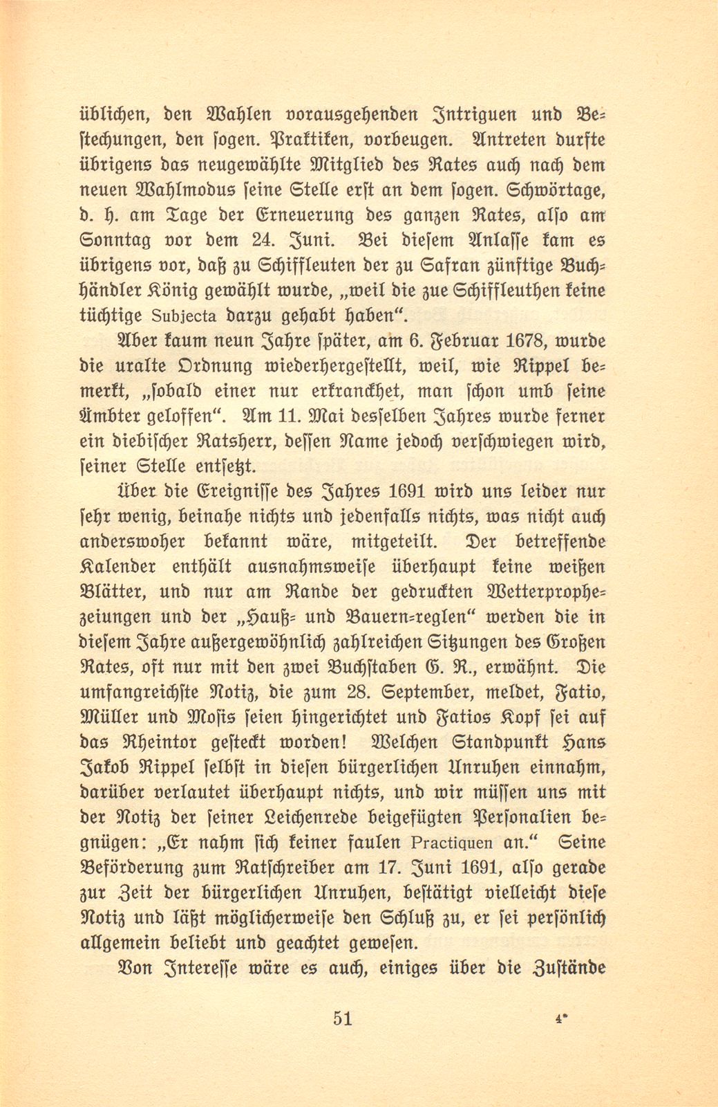 Basler Aufzeichnungen des siebenzehnten Jahrhunderts [Hans Jakob Rippel] – Seite 17