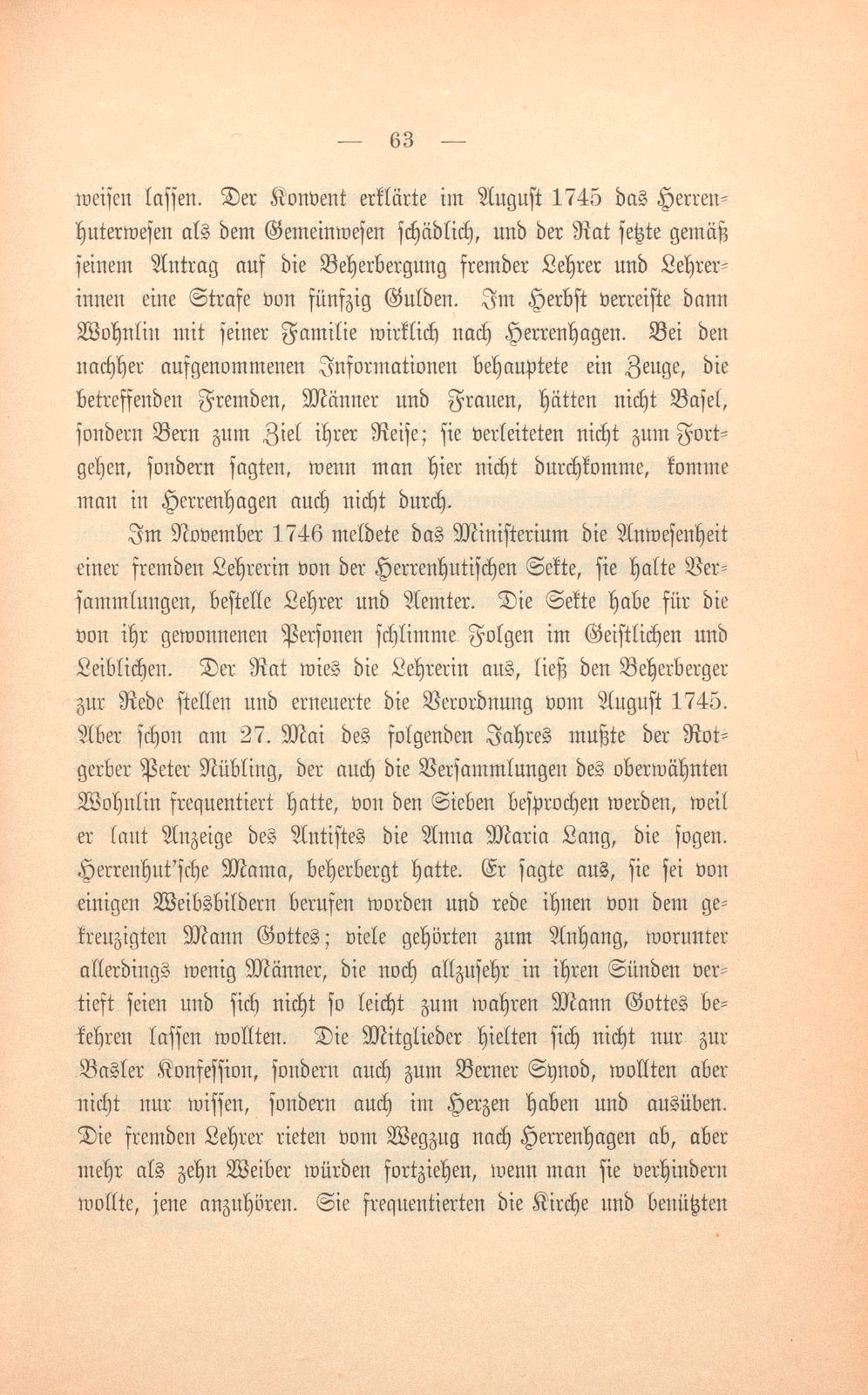 Die Basler Separatisten im achtzehnten Jahrhundert – Seite 10