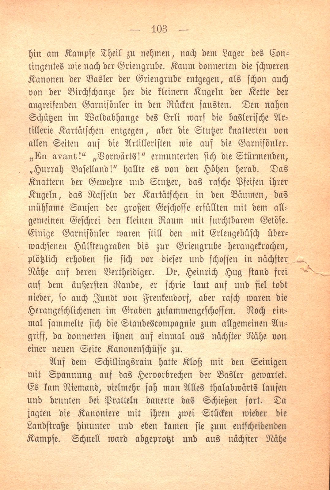 Der dritte August 1833. Mit einer Situationskarte – Seite 26