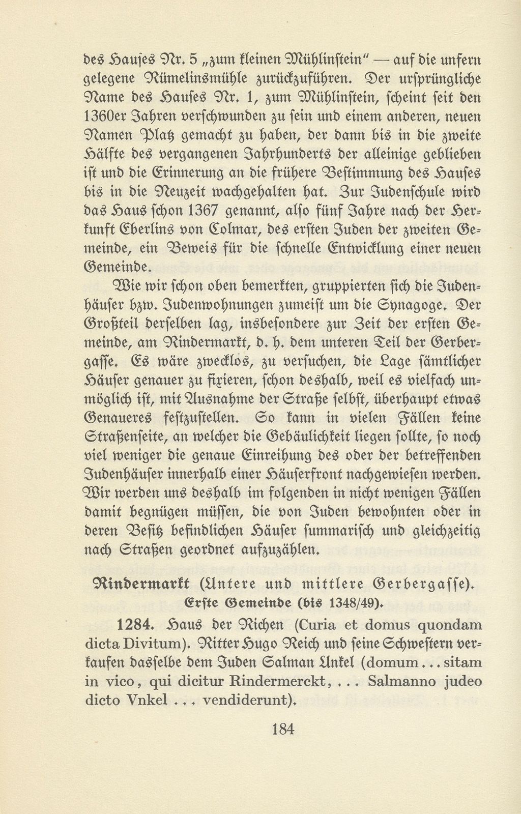 Judenwohnungen im mittelalterlichen Basel – Seite 13