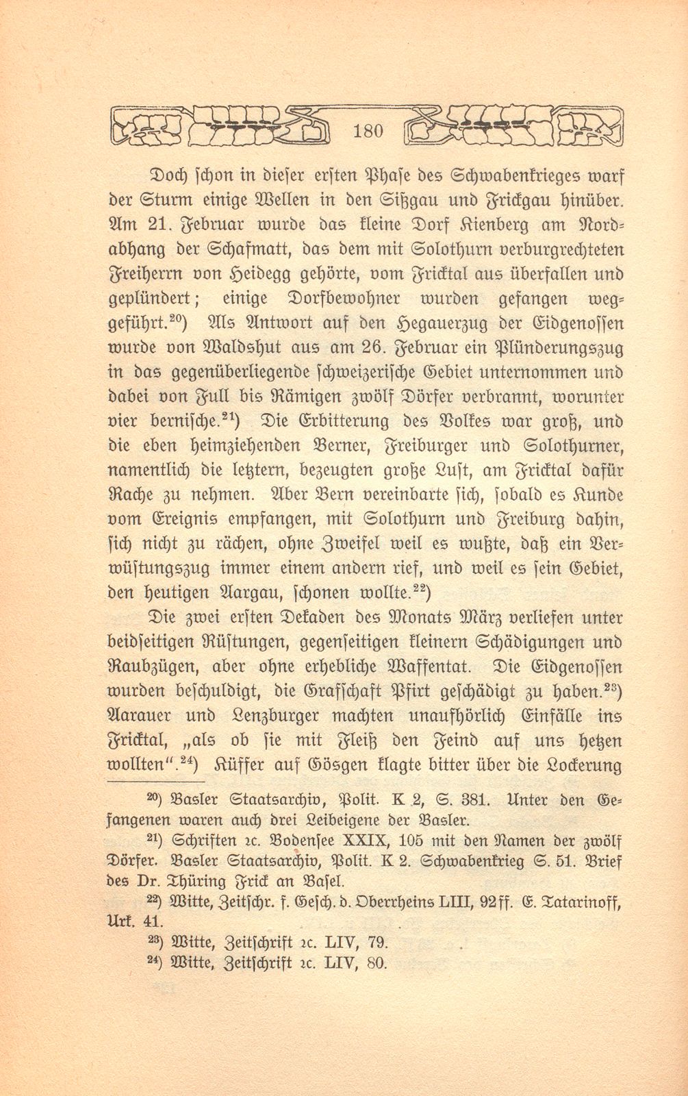 Das Gefecht auf dem Bruderholz. 22. März 1499 – Seite 7