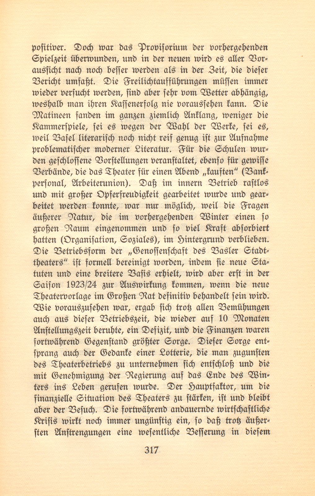 Das künstlerische Leben in Basel vom 1. November 1922 bis 1. Oktober 1923 – Seite 5