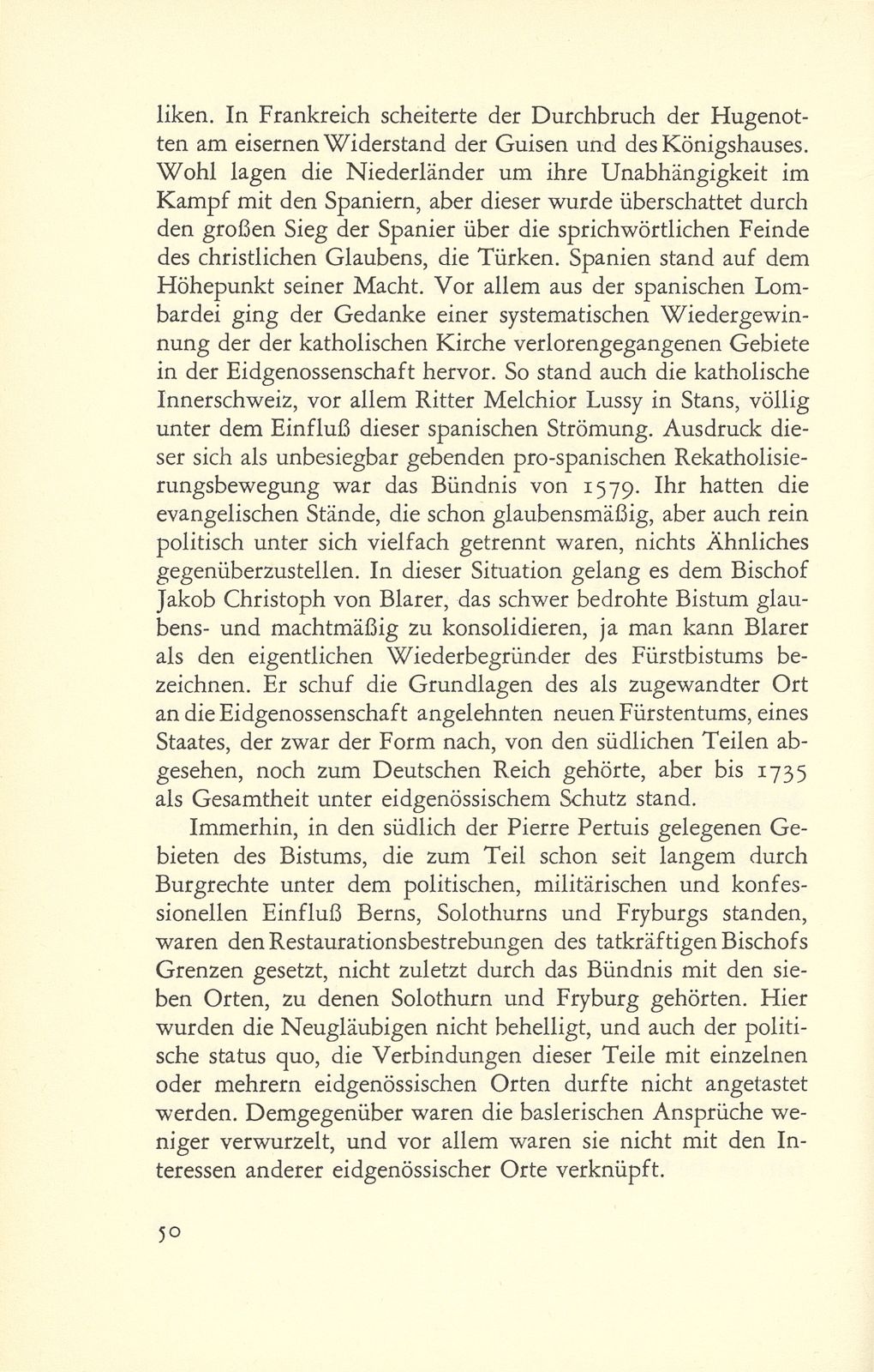 Das bischöflich-baslerische Bündnis von 1579 mit den sieben katholischen Orten – Seite 27