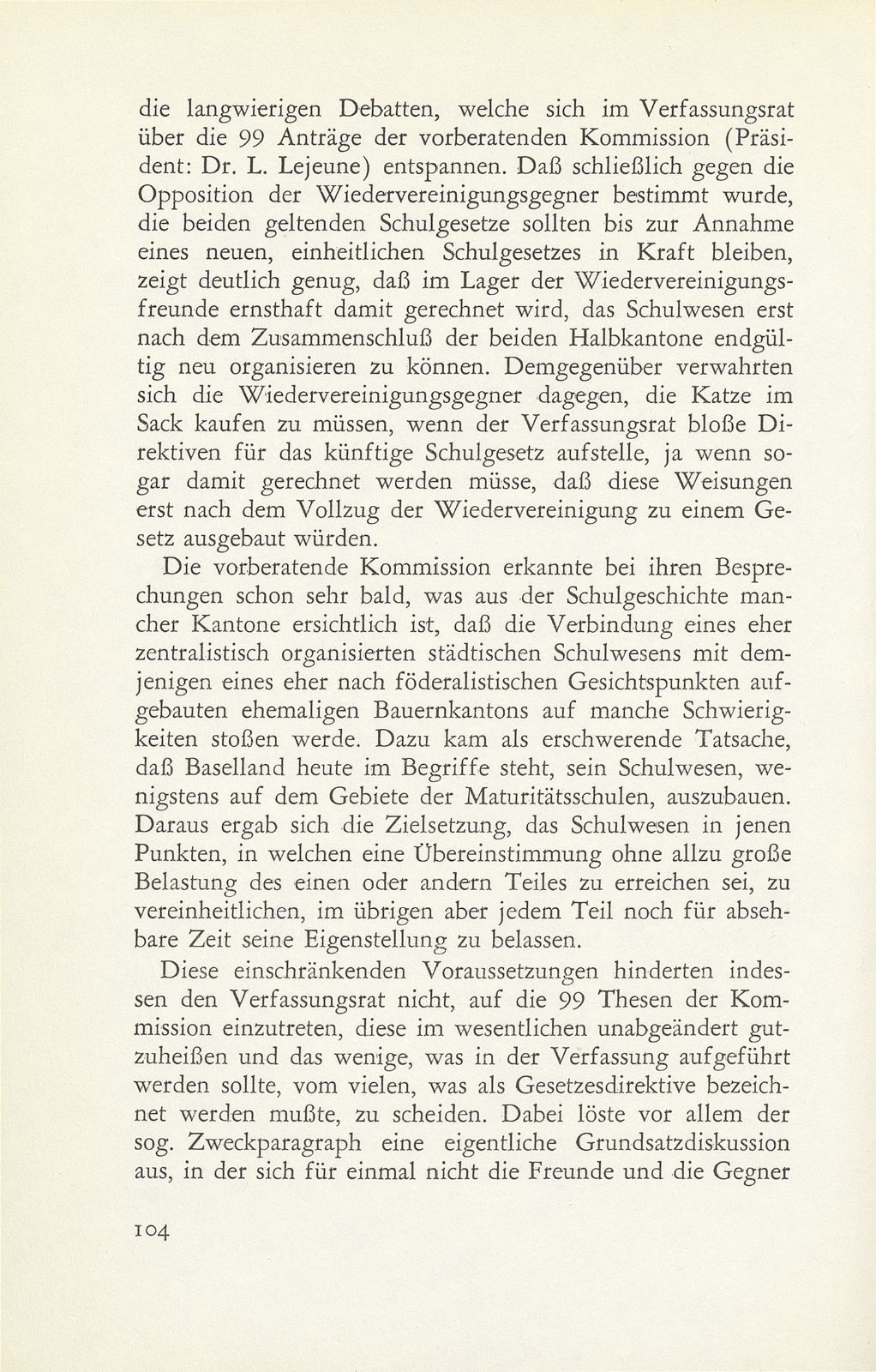 Die Grundlagen eines neuen Staates entstehen. (Zum Verfassungsentwurf und zu den Gesetzesdirektiven des zukünftigen Standes Basel.) – Seite 18