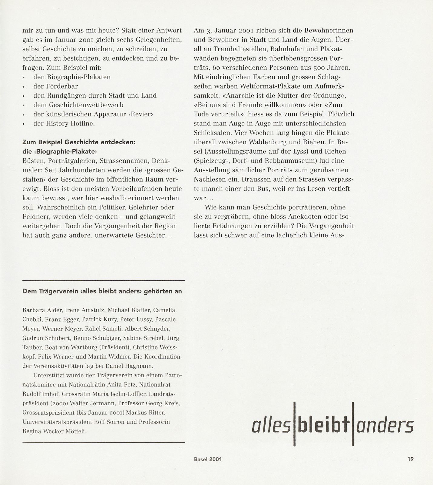 ‹alles bleibt anders› – Seite 2