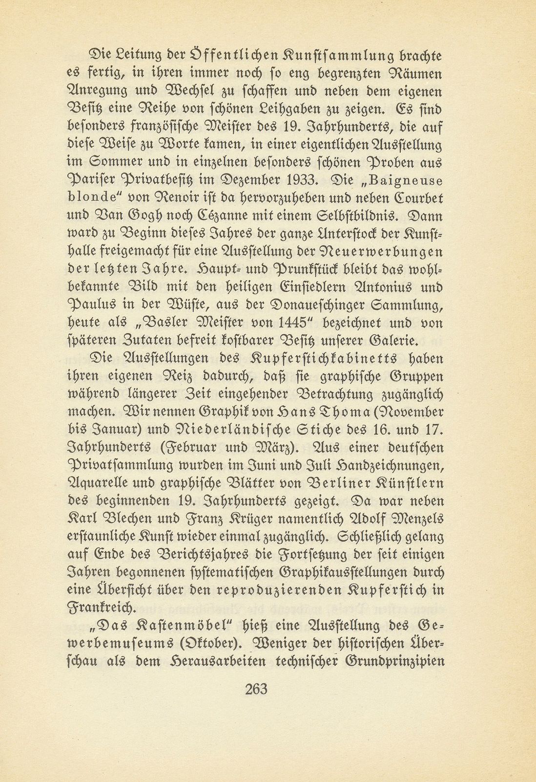 Das künstlerische Leben in Basel vom 1. Oktober 1933 bis 30. September 1934 – Seite 4