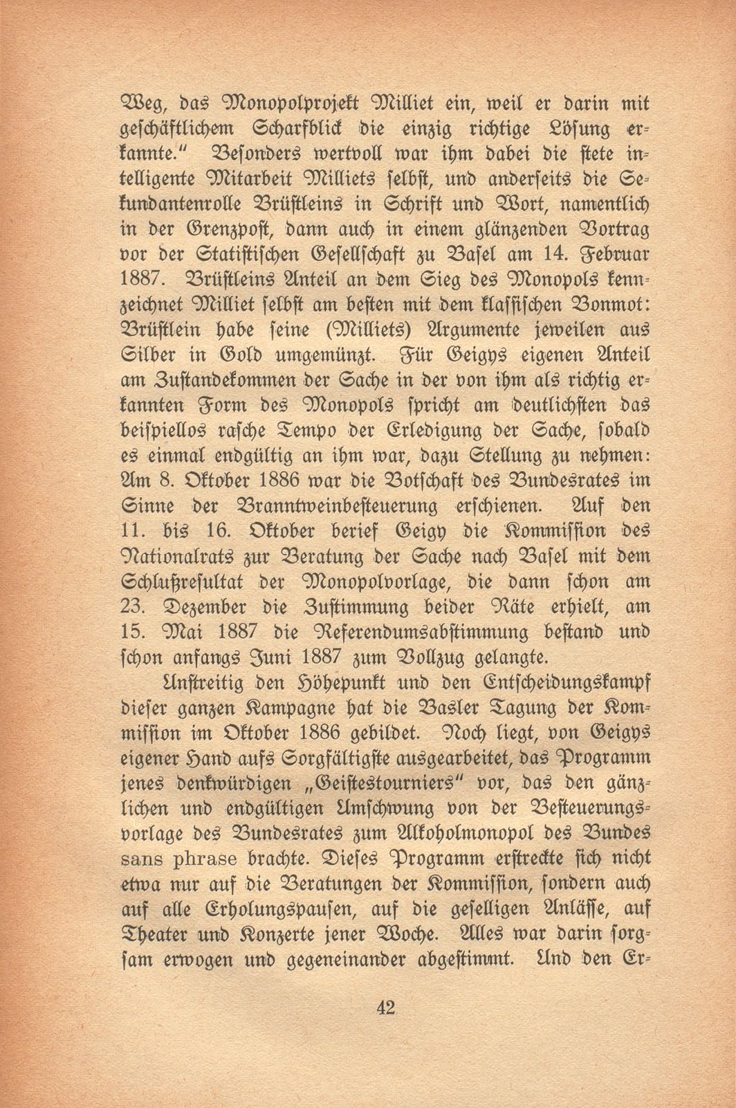 Johann Rudolf Geigy-Merian. 4. März 1830 bis 17. Februar 1917 – Seite 42