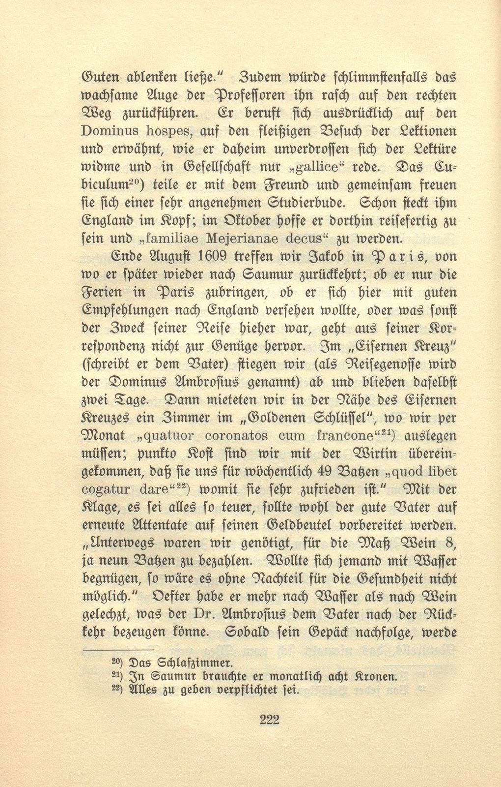 Aus den Wanderjahren eines Basler Studenten des 17. Jahrhunderts [Wolfgang Meyer] – Seite 14