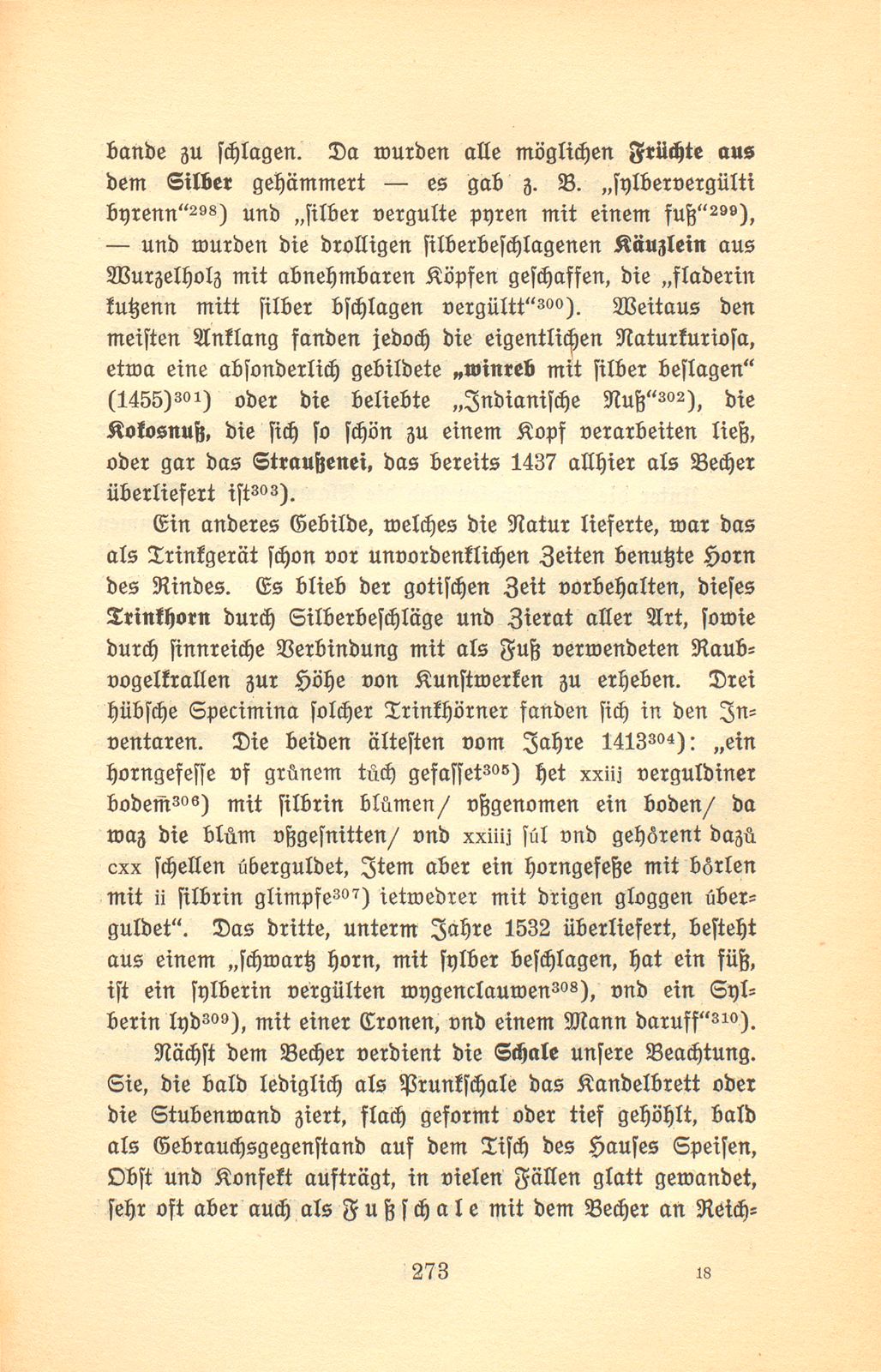 Der Basler Hausrat im Zeitalter der Spätgotik. (An Hand der schriftlichen Überlieferung.) – Seite 33