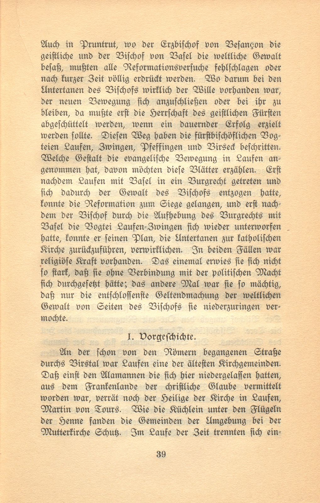 Die Reformation im baslerisch-bischöflichen Laufen – Seite 3