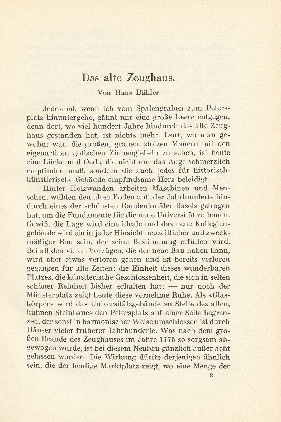 Das alte Zeughaus – Seite 1