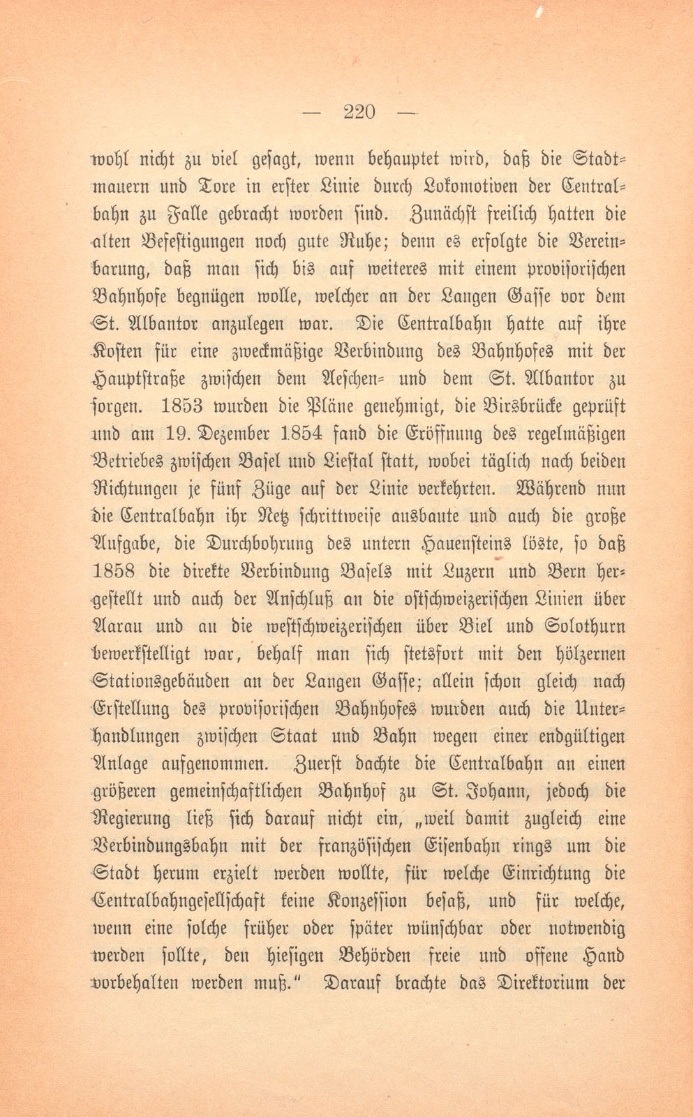 Basels bauliche Entwicklung im 19. Jahrhundert – Seite 14