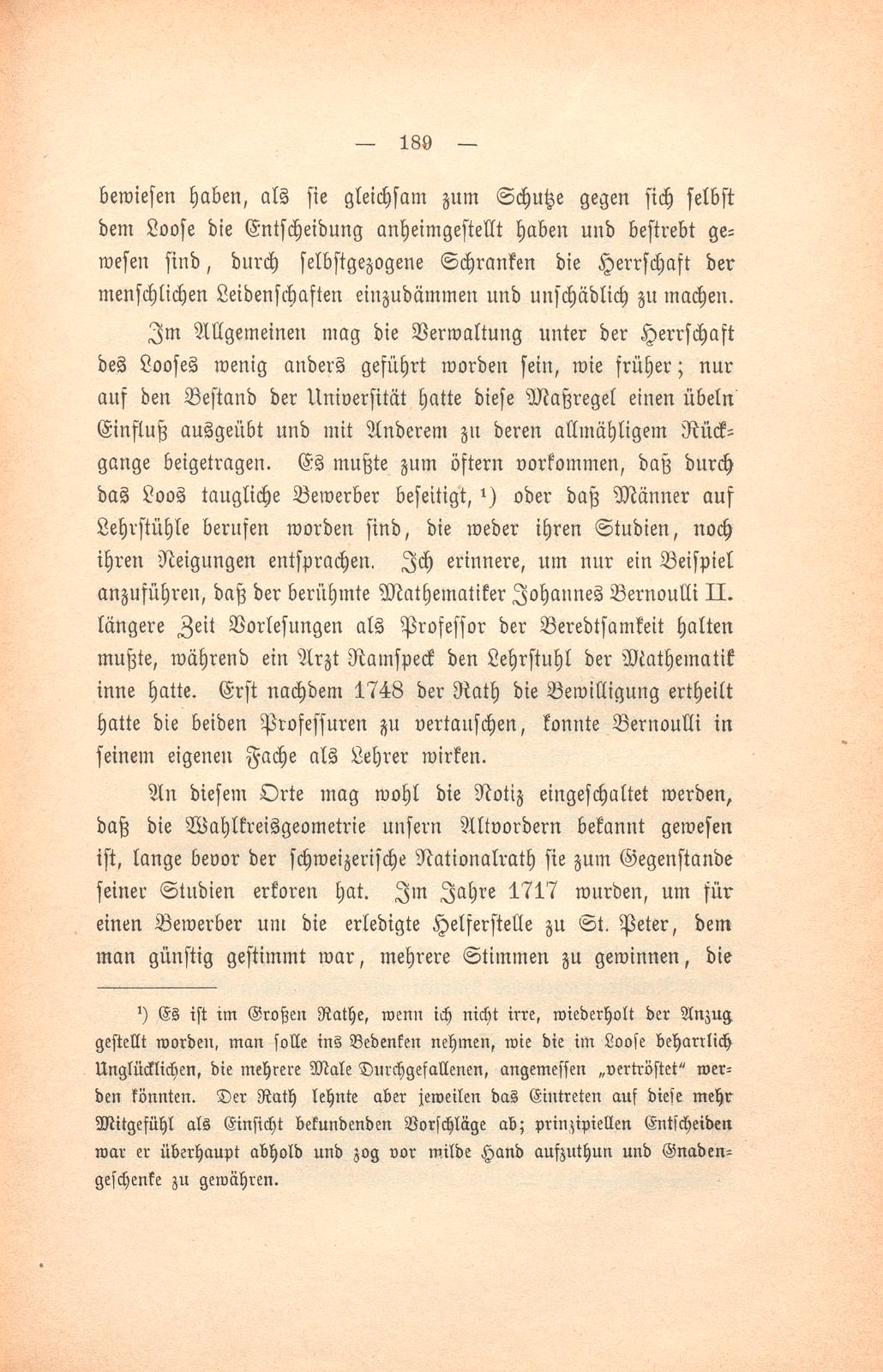 Einiges aus dem Leben zu Basel während des achtzehnten Jahrhunderts – Seite 20