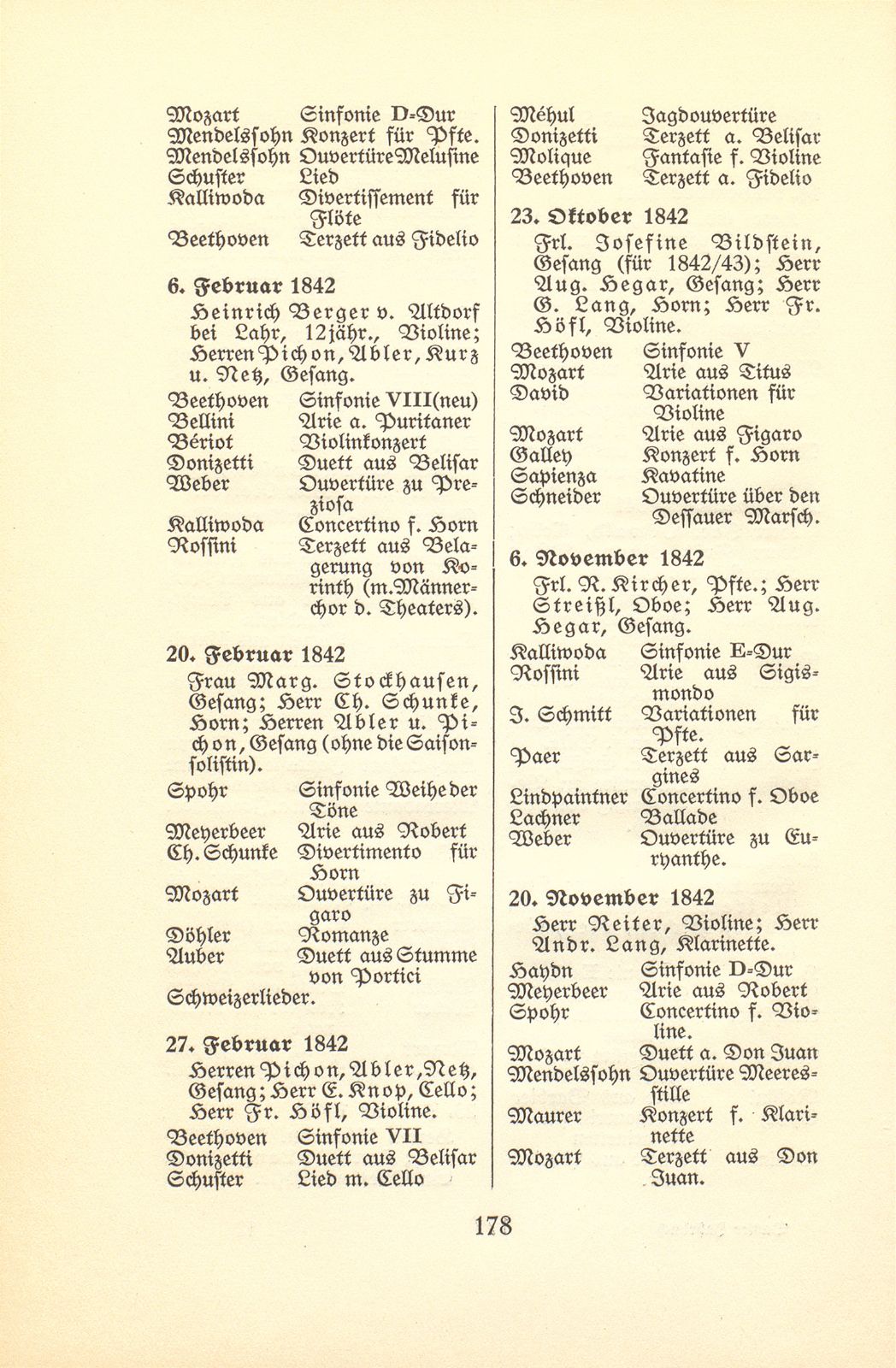 Die Programme der von Ernst Reiter geleiteten Sinfonie-Konzerte – Seite 8