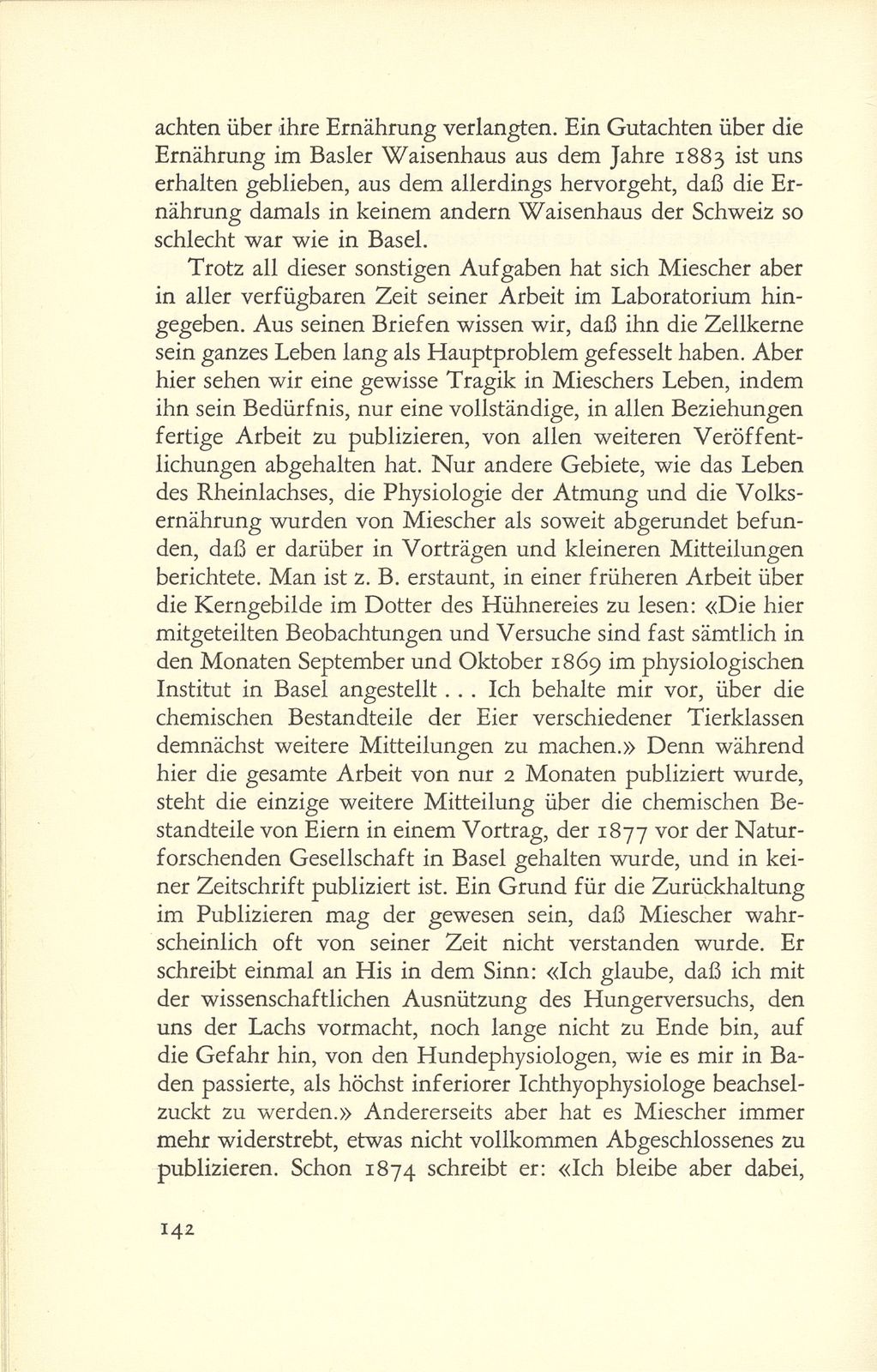 Friedrich Miescher, der Entdecker der Nukleinsäuren (1844-1895) – Seite 9