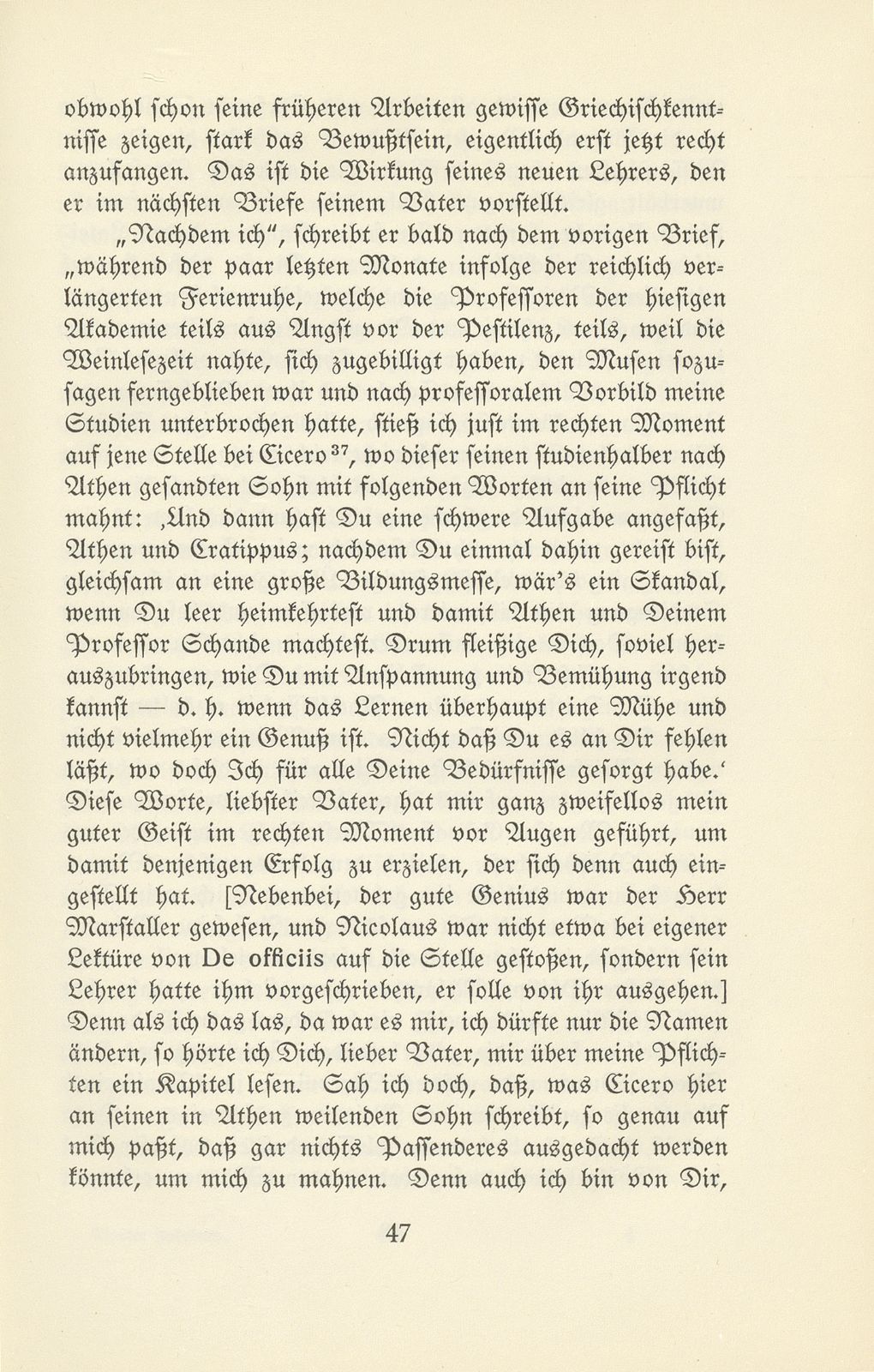 Aus den Lehrjahren Nicolaus Bischoffs des Jüngeren – Seite 22