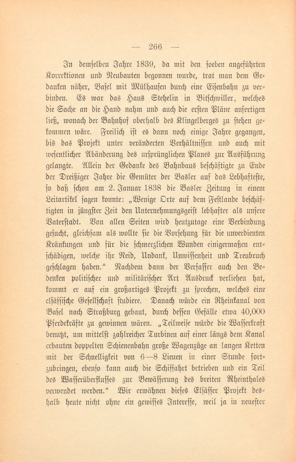 Basels bauliche Entwicklung im 19. Jahrhundert – Seite 8