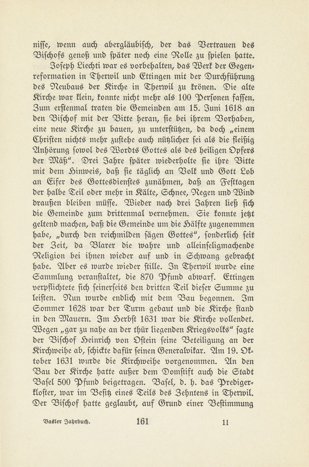 Therwil und Ettingen in der Zeit der Reformation und Gegenreformation – Seite 55