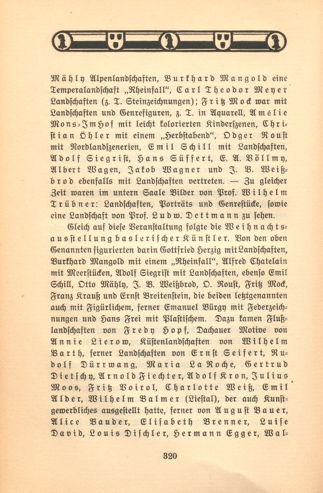 Das künstlerische Leben in Basel vom 1. November 1907 bis 31. Oktober 1908 – Seite 2