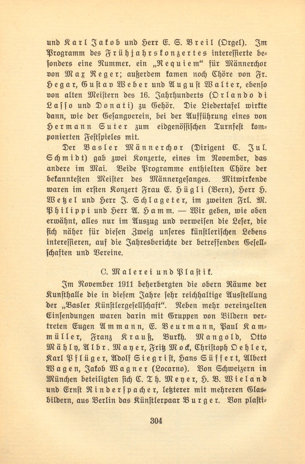 Das künstlerische Leben in Basel vom 1. November 1911 bis 31. Oktober 1912 – Seite 3