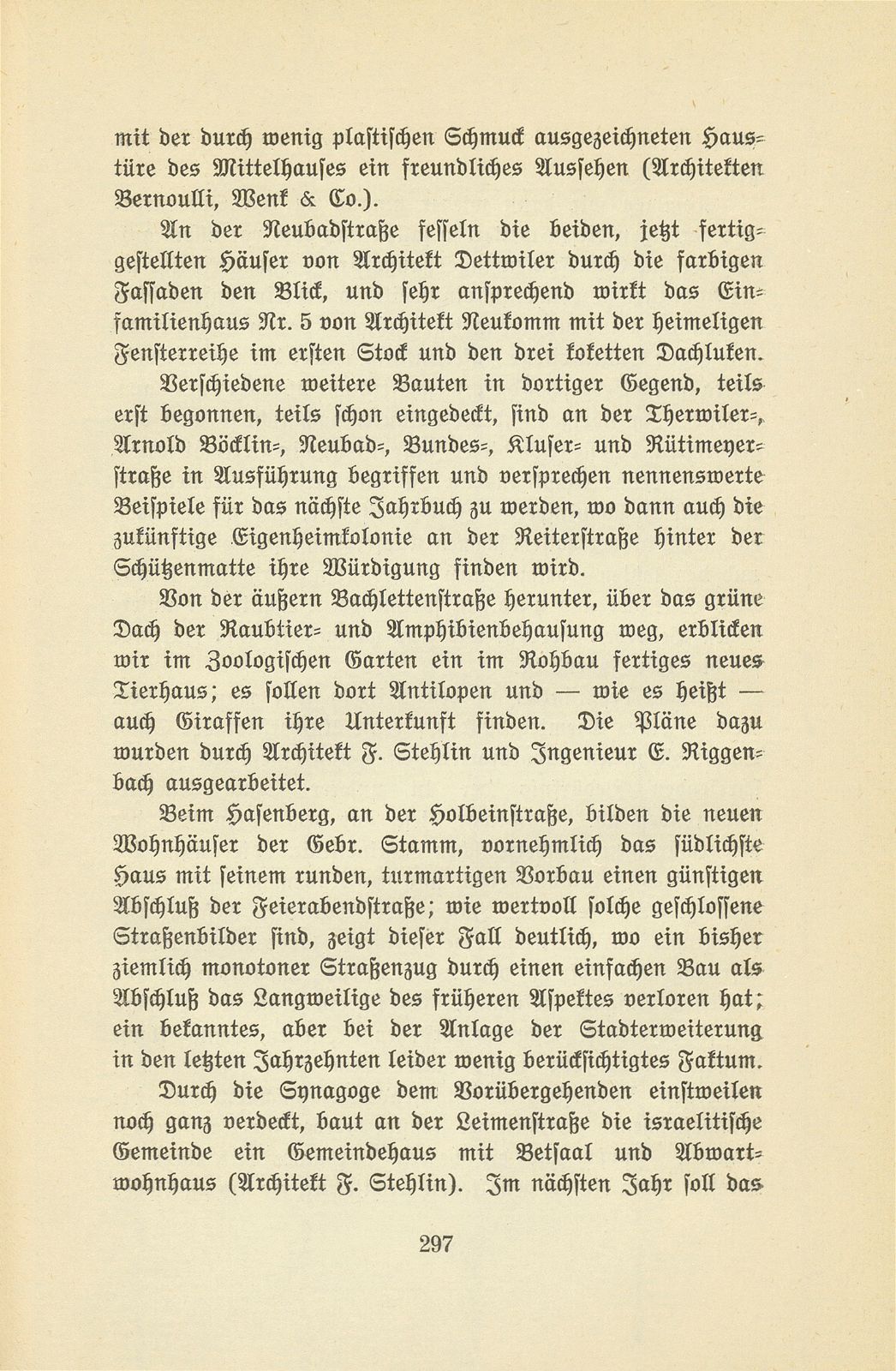 Das künstlerische Leben in Basel vom 1. November 1908 bis 31. Oktober 1909 – Seite 10