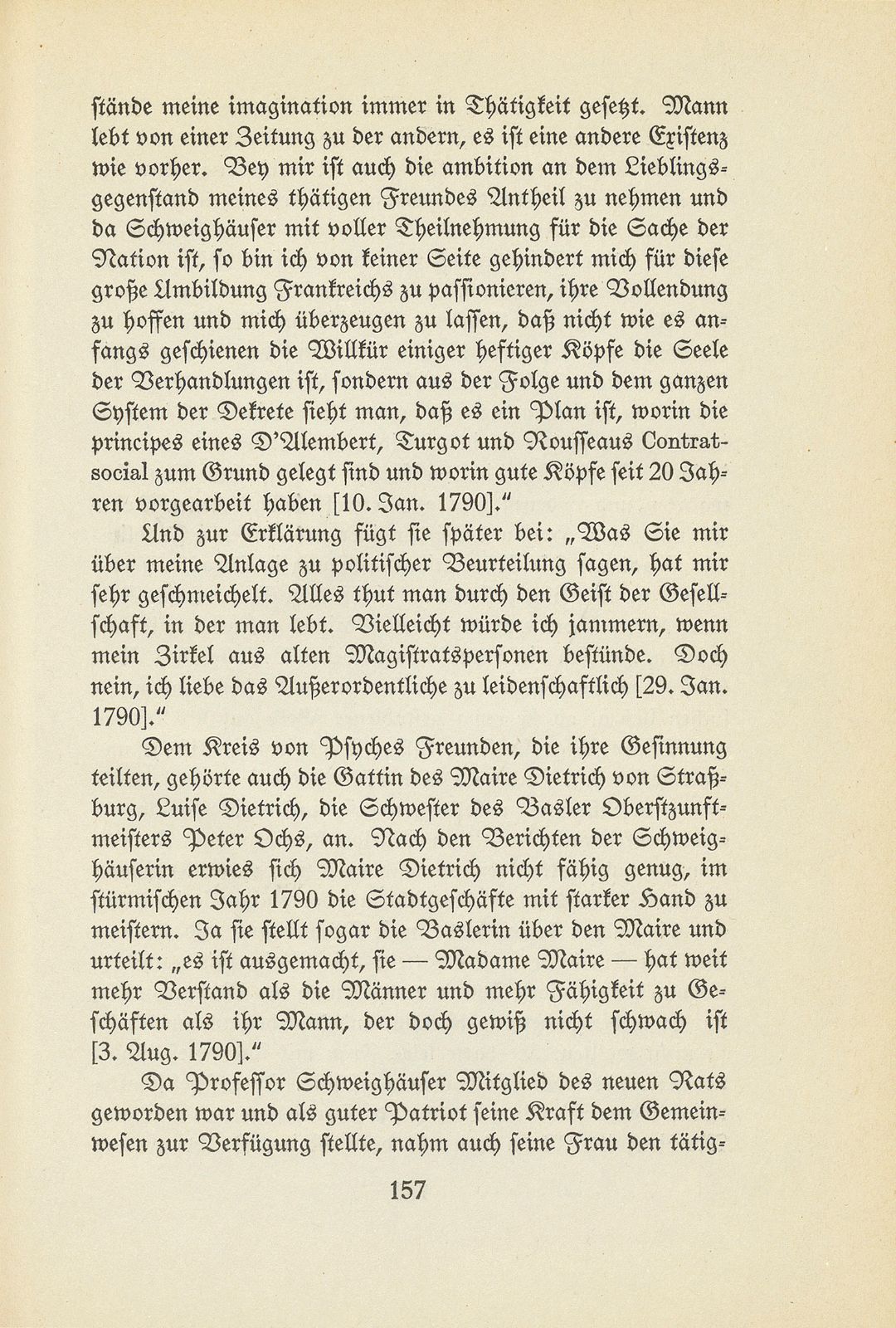 Erlebnisse der Strassburger Gelehrtenfamilie Schweighäuser während der französischen Revolution – Seite 11