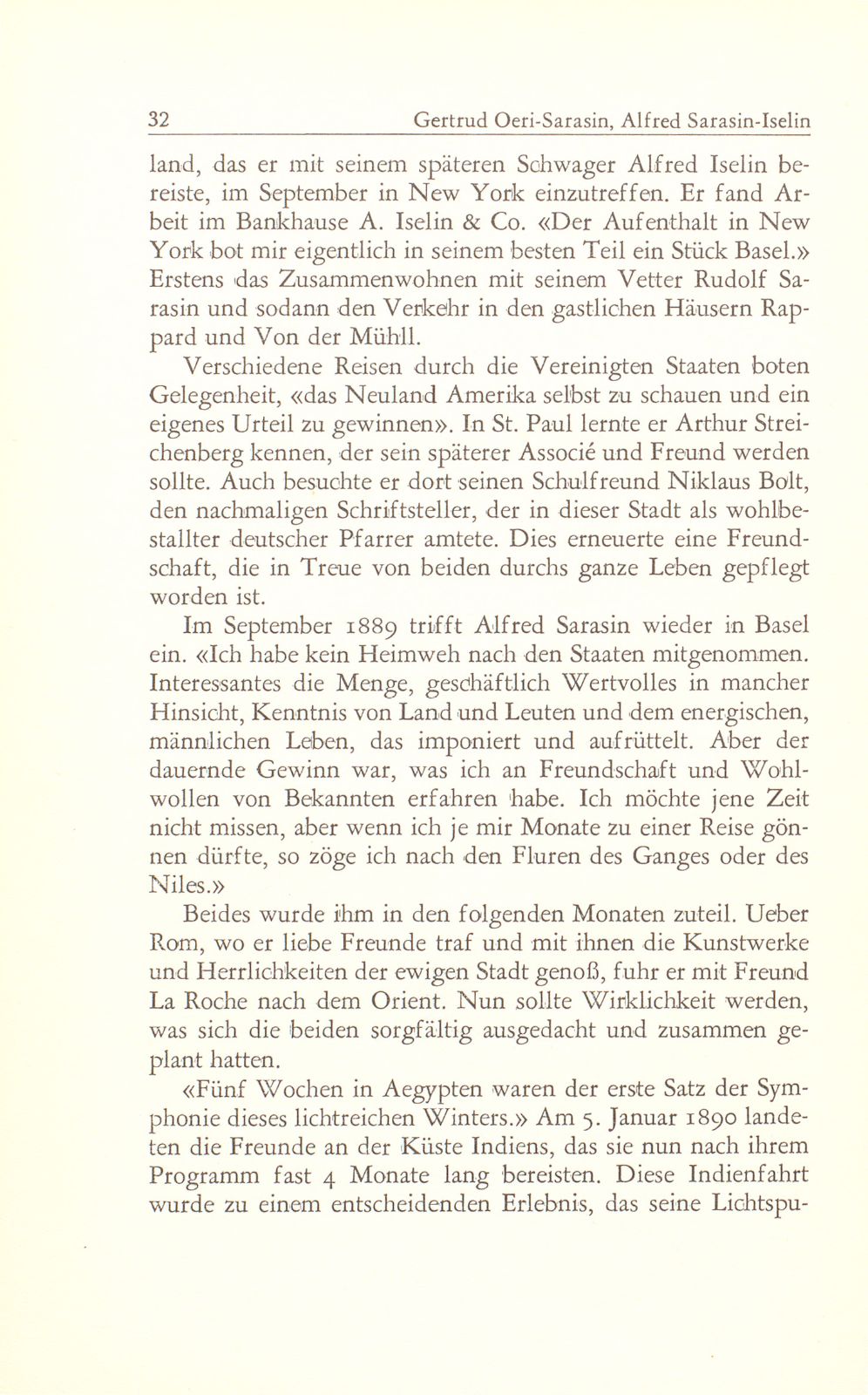 Alfred Sarasin-Iselin 27. März 1865 – 16. Dezember 1953 – Seite 6