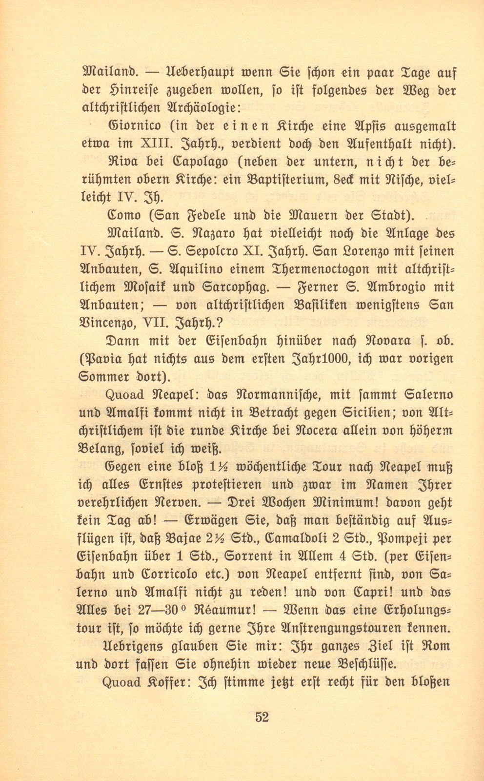 Briefe Jakob Burckhardts an Salomon Vögelin – Seite 10