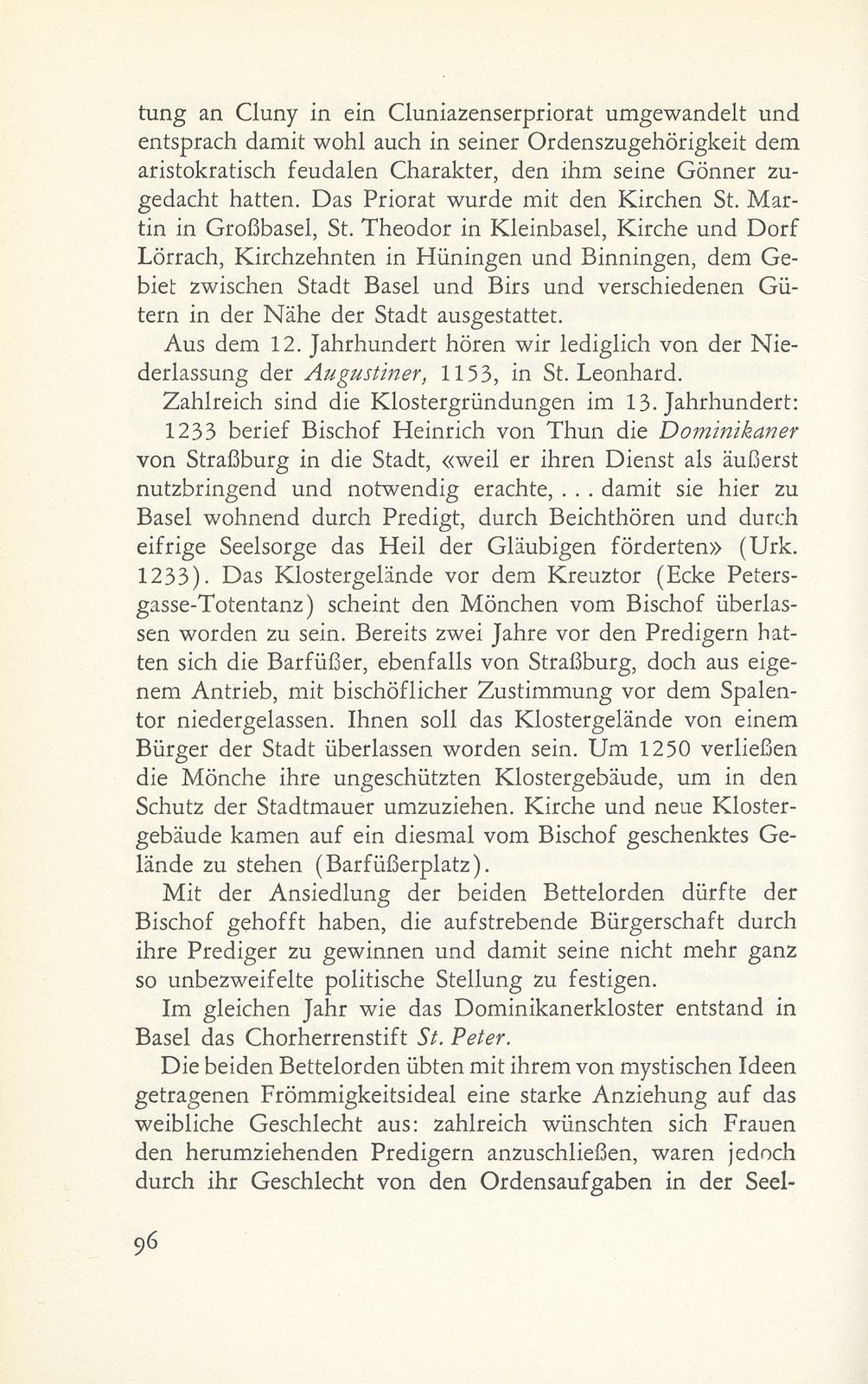 Die Klöster im mittelalterlichen Basel – Seite 6