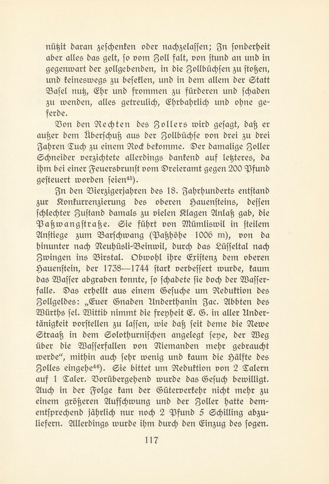 Der Wasserfallenweg, ein vergessener Juraübergang – Seite 21