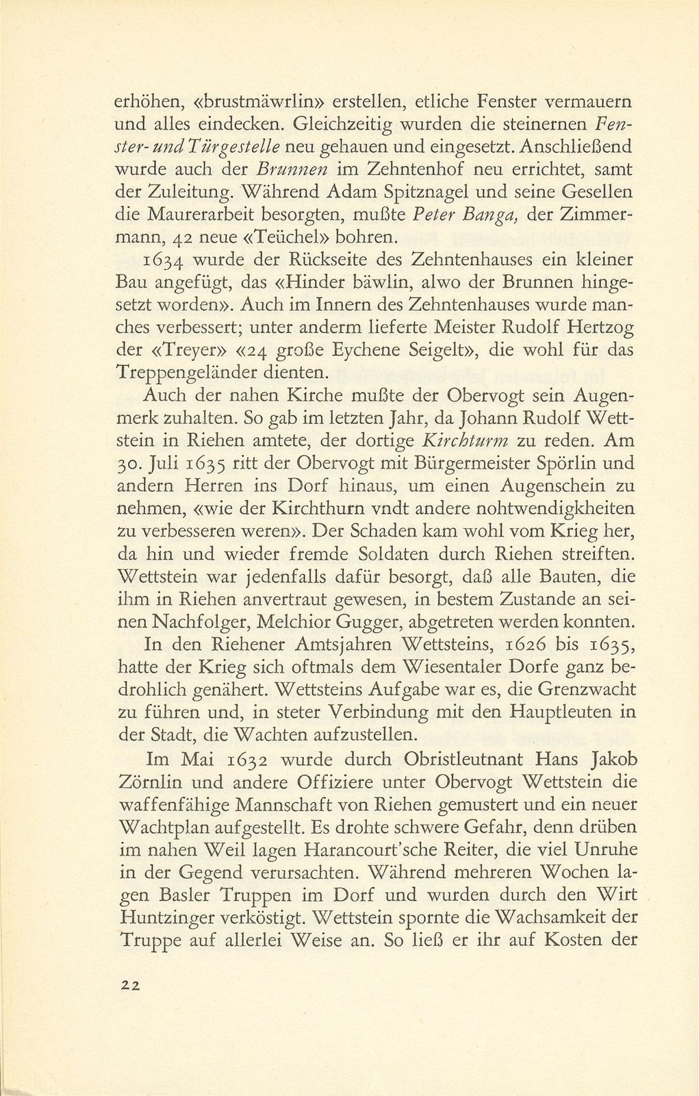 Johann Rudolf Wettstein und Riehen – Seite 11