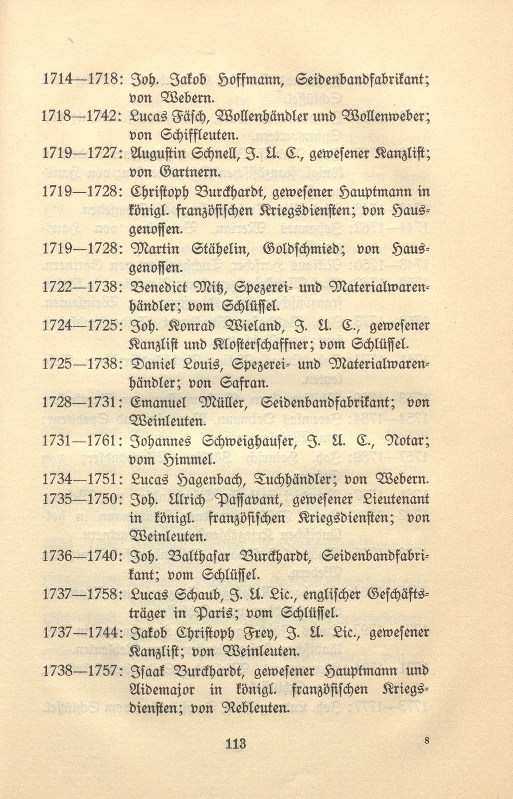 Stände und Verfassung in Basel vom 16. bis 18. Jahrhundert – Seite 44