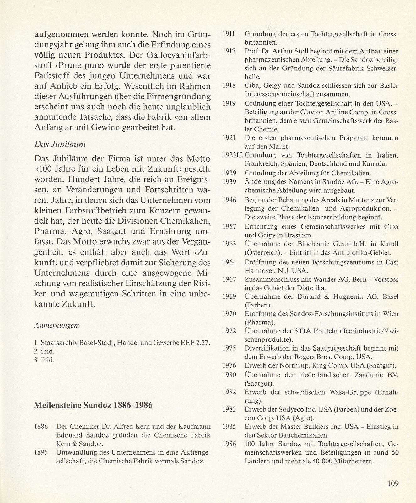 Wie in Basel vor 100 Jahren eine chemische Fabrik (Sandoz) gegründet wurde – Seite 7