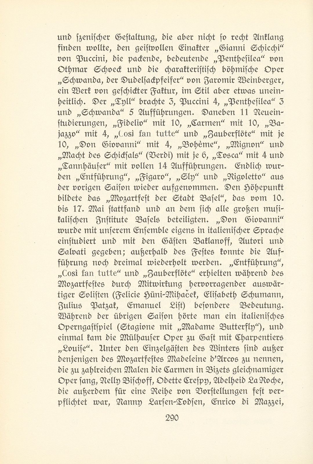 Das künstlerische Leben in Basel vom 1. Oktober 1929 bis 30. September 1930 – Seite 4