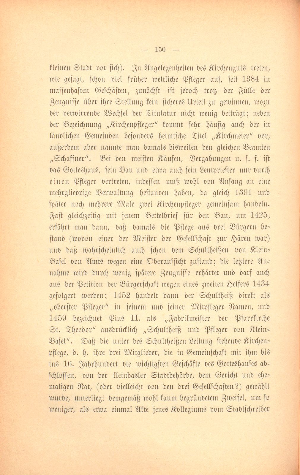 Die Kirchgemeinden Basels vor der Reformation – Seite 52