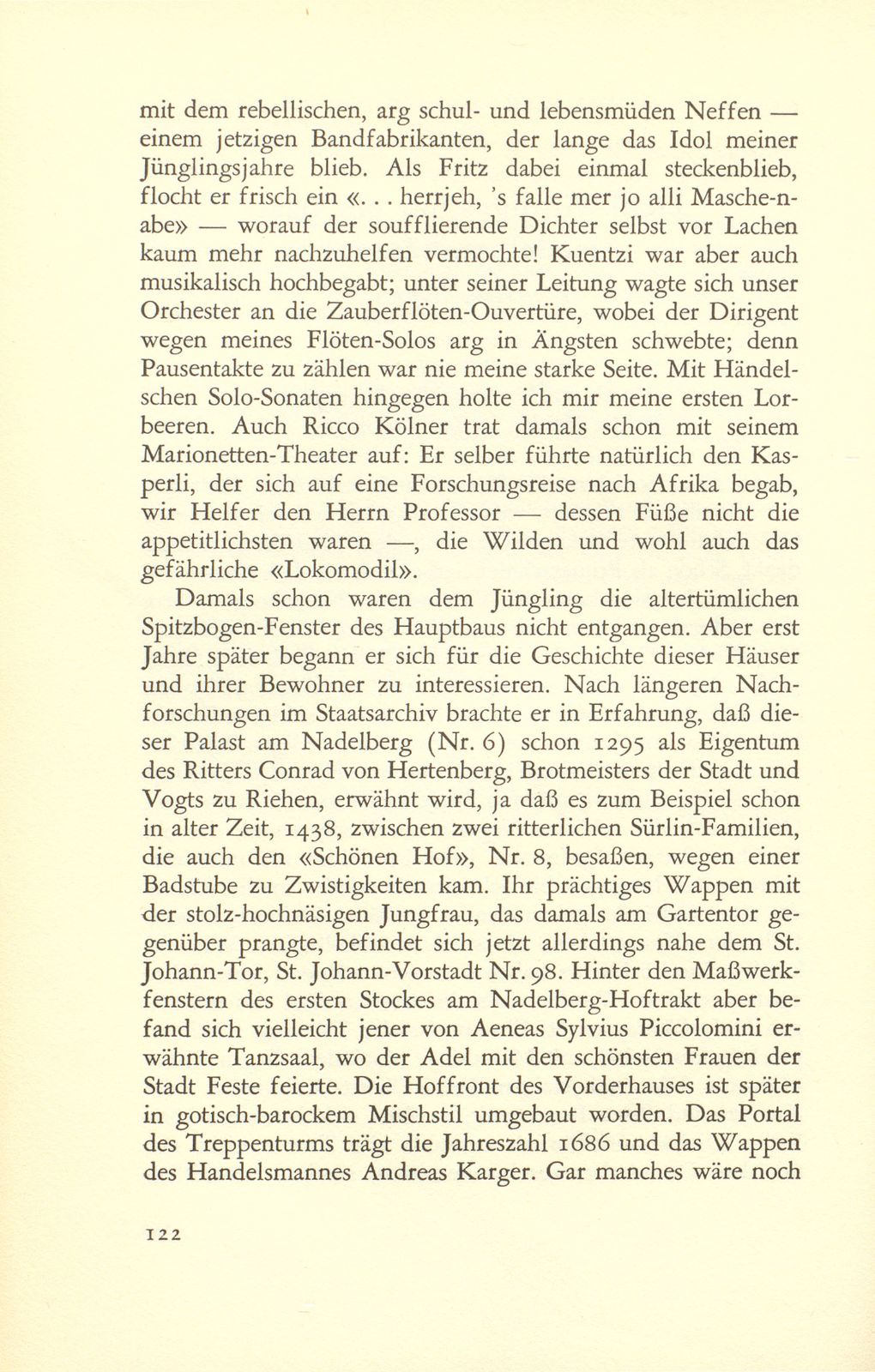 Denkwürdiges um ein paar Nadelberg-Häuser – Seite 2