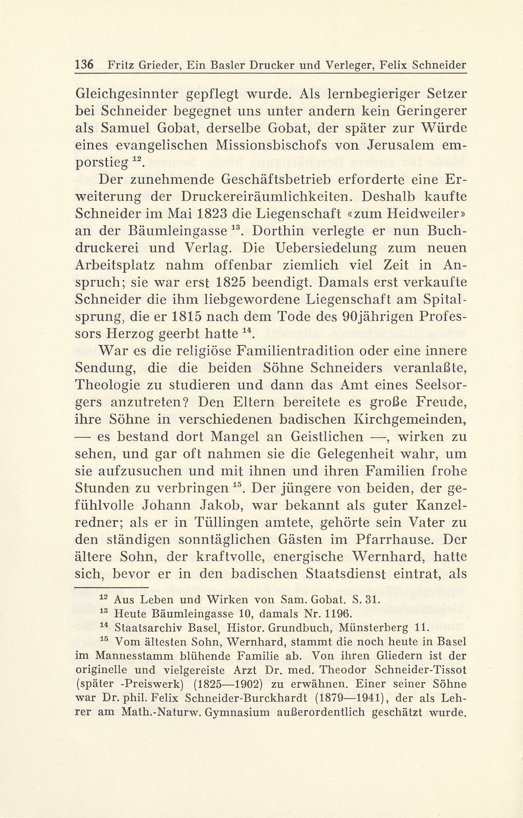 Ein Basler Drucker und Verleger im Dienste des Pietismus: Felix Schneider (1768-1845) – Seite 13