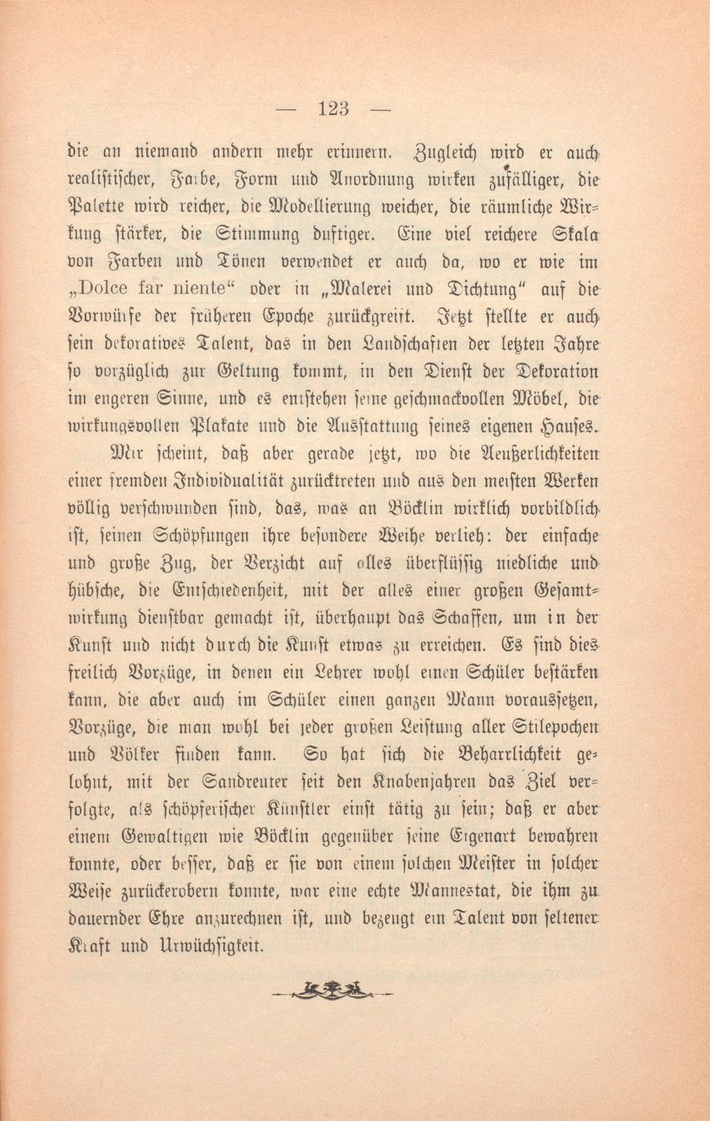 Hans Sandreuter. Rede gehalten bei der Eröffnung der Sandreuter-Ausstellung im März 1902 von Heinrich Alfred Schmid – Seite 16