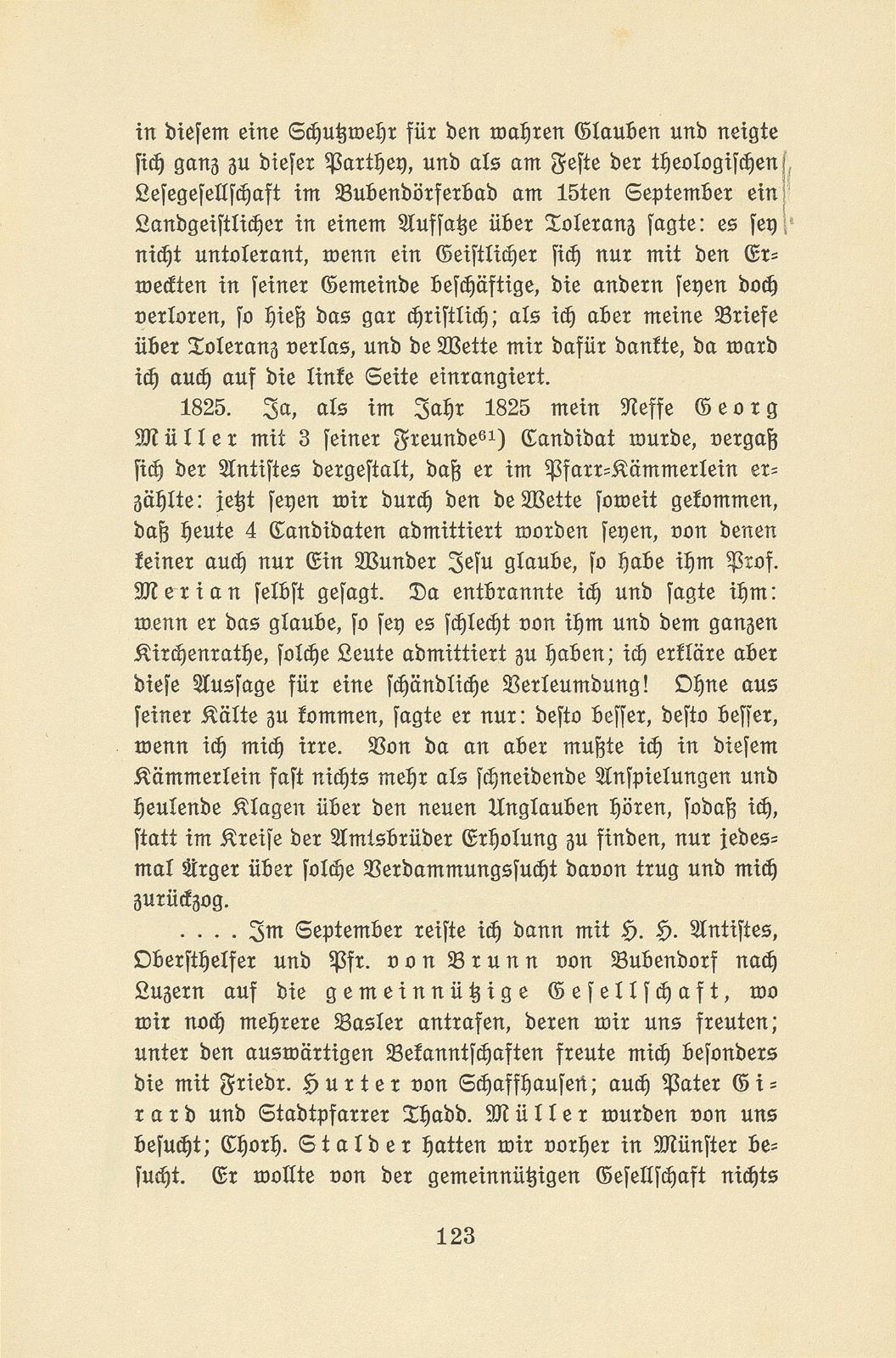 Aus den Aufzeichnungen von Pfarrer Daniel Kraus 1786-1846 – Seite 71