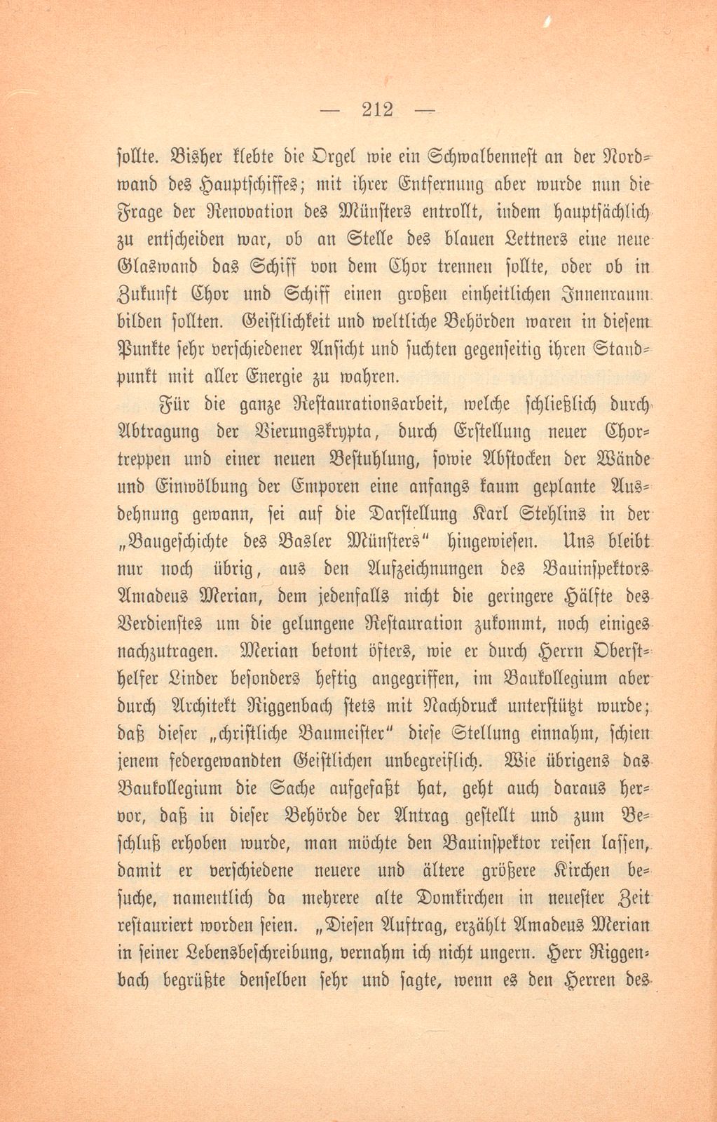 Basels bauliche Entwicklung im 19. Jahrhundert – Seite 6