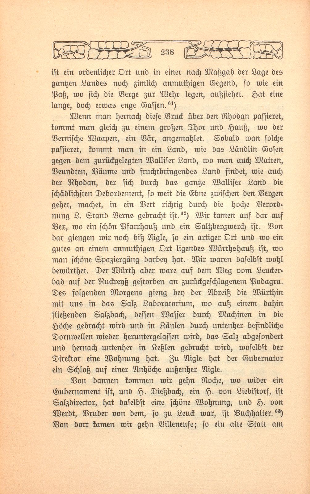 Beschreibung einer Badereise, die der Schultheiss von Liestal, Joh. David Hebdenstreit, anno 1775 mit seiner Frau nach Leuk gethan. (War damals 53 Jahre alt.) – Seite 25